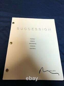 Matthew Macfadyen Signed Autographed Succession Full Pilot Episode Script Proof
