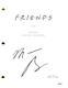 Matthew Perry Signed Autograph Friends Full Pilot Script Chandler Bing JSA COA