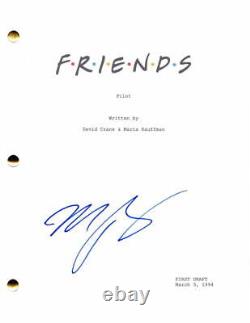Matthew Perry Signed Autograph Friends Full Pilot Script with Jennifer Aniston