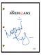 Matthew Rhys Signed Autographed THE AMERICANS Pilot Episode Script ACOA COA