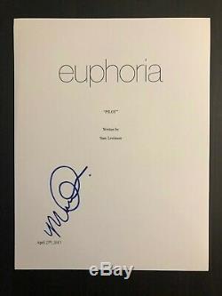 Maude Apatow Signed Autograph Euphoria Full Pilot Script- Zendaya, Lexi Howard