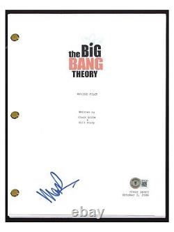 Mayim Bialik Signed Autographed The Big Bang Theory Pilot Script Beckett COA