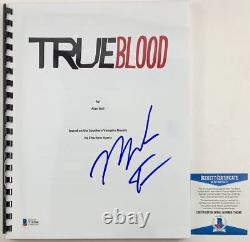 Mehcad Brooks Signed True Blood Pilot Script Complete Autograph BAS COA