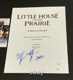 Melissa Gilbert Signed Little House On The Prairie Pilot Script Jsa Coa