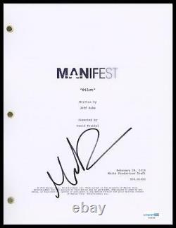 Melissa Roxburgh Manifest AUTOGRAPH Signed'Michaela' Full Pilot Script ACOA