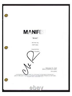 Melissa Roxburgh Signed Autographed MANIFEST Pilot Episode Script Screenplay COA