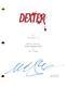 Michael C Hall Signed Autograph Dexter Pilot Script Screenplay Dexter Morgan