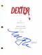 Michael C Hall Signed Autograph Dexter Pilot Script Sexy Stud, Six Feet Under