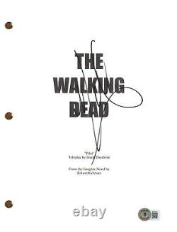 Michael Cudlitz Signed Autograph The Walking Dead Pilot Episode Script BAS COA