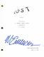 Michael Emerson Signed Autograph Lost Full Pilot Script Benjamin Linus Rare