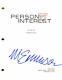 Michael Emerson Signed Autograph Person Of Interest Full Pilot Script Lost