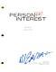 Michael Emerson Signed Autograph Person of Interest Full Pilot Script Screenplay