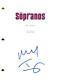 Michael Imperioli Signed Autograph The Sopranos Full Pilot Script Screenplay