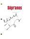 Michael Imperioli Signed Autograph The Sopranos Full Pilot Script Screenplay