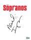 Michael Imperioli Signed The Sopranos Full Pilot Script Autograph Beckett COA