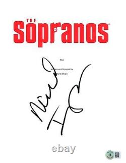 Michael Imperioli Signed The Sopranos Full Pilot Script Autograph Beckett COA