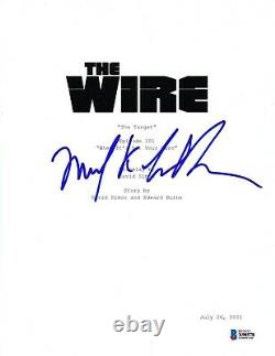 Michael K Kenneth Williams Signed The Wire Pilot Script Beckett Bas Autograph