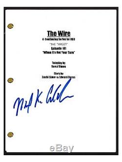Michael K Williams Signed Autographed THE WIRE Pilot Episode Script Omar COA