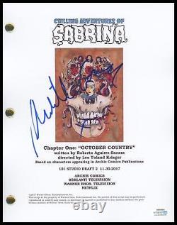 Michelle Gomez Chilling Adventures of Sabrina AUTOGRAPH Signed Pilot Script