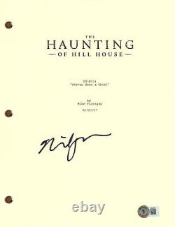 Mike Flanagan Signed Autograph The Haunting of Hill House Pilot Script BAS COA