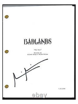 Miles Millar Signed Autographed INTO THE BADLANDS Pilot Episode Script COA