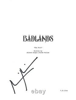 Miles Millar Signed Autographed INTO THE BADLANDS Pilot Episode Script COA