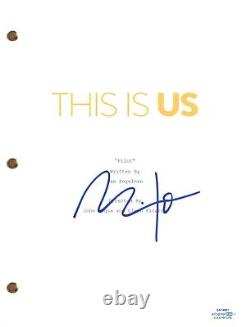 Milo Ventimiglia Signed Autograph This Is Us Pilot Script Screenplay ACOA COA