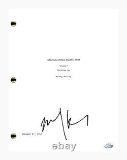 Mindy Kaling Signed Autographed The Mindy Project Pilot Episode Script ACOA COA