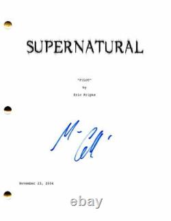 Misha Collins Signed Autograph Supernatural Full Pilot Script Castiel, Rare