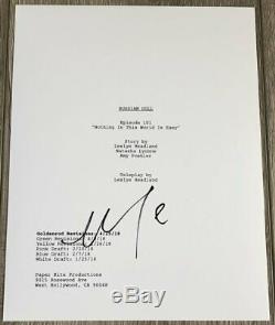 NATASHA LYONNE SIGNED AUTOGRAPH RUSSIAN DOLL FULL 33 PAGE PILOT SCRIPT withPROOF
