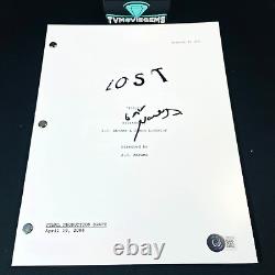 NAVEEN ANDREWS SIGNED LOST FULL 97 PAGE PILOT SCRIPT with BECKETT BAS COA
