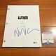 NEIL CROSS SIGNED LUTHER FULL 62 PAGE PILOT EPISODE SCRIPT with BECKETT BAS COA