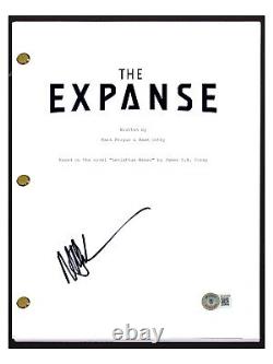 Naren Shankar Signed Autograph The Expanse Pilot Episode Script Beckett COA