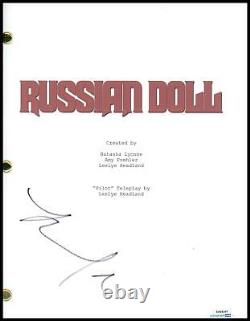 Natasha Lyonne Russian Doll AUTOGRAPH Signed Full Pilot Episode Script ACOA