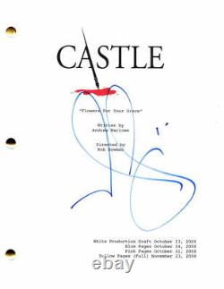 Nathan Fillion Signed Autograph Castle Pilot Script Richard Castle Very Rare