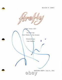 Nathan Fillion Signed Autograph Firefly Full Pilot Script Capt Mal Reynolds