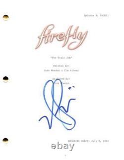 Nathan Fillion Signed Autograph Firefly Pilot Script Screenplay Mal Reynolds