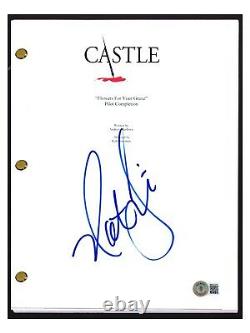 Nathan Fillion Signed Autographed Castle Pilot Script Screenplay Beckett BAS COA