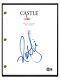 Nathan Fillion Signed Autographed Castle Pilot Script Screenplay Beckett BAS COA