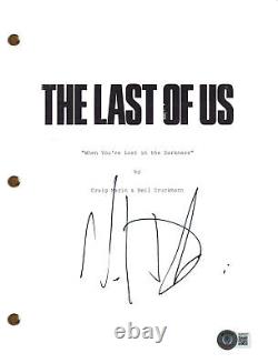 Neil Druckmann Signed Autograph The Last of Us Pilot Episode Script Beckett COA