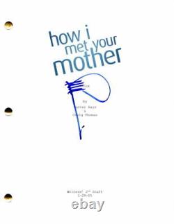 Neil Patrick Harris Signed Autograph How I Met Your Mother Pilot Script Barney