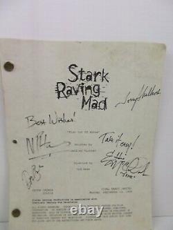 Neil Patrick Harris Tony Shalhoub Sign Autograph Pilot Script Stark Raving Mad