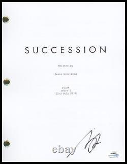 Nicholas Braun Succession AUTOGRAPH Signed'Cousin Greg' Pilot Episode Script