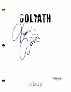 Nina Arianda Signed Autograph Goliath Full Pilot Script Billy Bob Thornton
