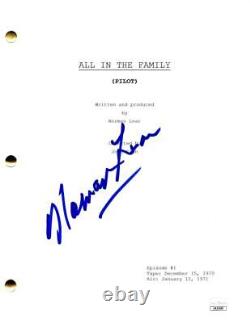 Norman Lear Signed Autograph All In The Family Pilot Script Screenplay JSA COA