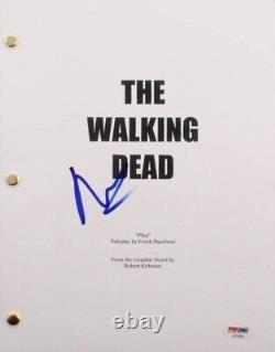 Norman Reedus Autographed The Walking Dead Pilot Script PSA Authenticated