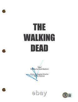 Norman Reedus Signed Autograph The Walking Dead Full Pilot Script Beckett COA