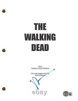 Norman Reedus Signed Autograph The Walking Dead Pilot Script Screenplay BAS COA