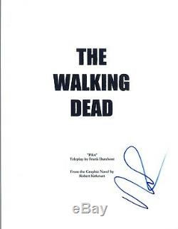 Norman Reedus Signed Autographed THE WALKING DEAD Pilot Episode Script COA VD