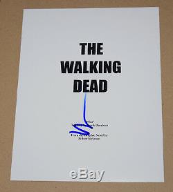 Norman Reedus Signed Autographed The Walking Dead Pilot Episode Script COA B